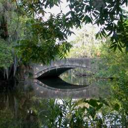 WPA bridge in City Park